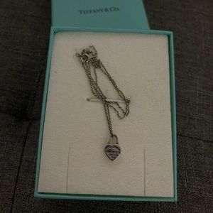 Tiffany Return to heart tag necklace